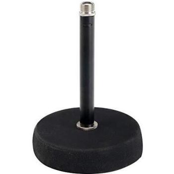 Soporte de micrófono de podcast para mesa Pronomic MST-10 BK en negro