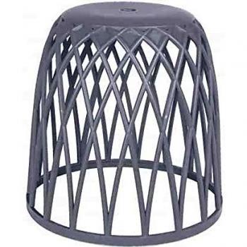 Cesto de Ropa y Sgabello 2 en 1 Wenko Omio, Capacidad 38L, Plástico Blanco