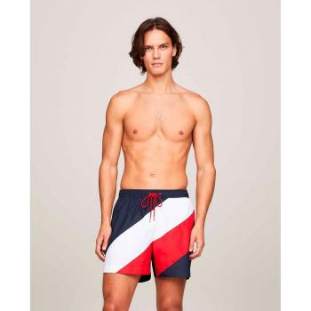 BaÃ±ador Global Drawstring Stripe de Tommy Hilfiger