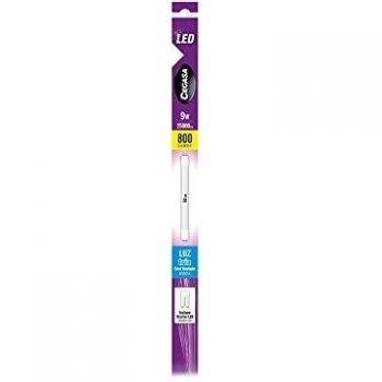 Cegasa Bombillas LED con Luz Fría 6500K, G13, 9 watts, Blanco, 58.8x28x28 cm