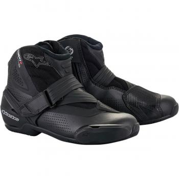 Alpinestars SMX-1 R V2 Vented Motorcycle Boots - Black Size 47
