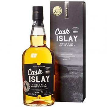 Cask Islay Single Malt Escocés 46% Vol. 0,7 l en Caja de Regalo