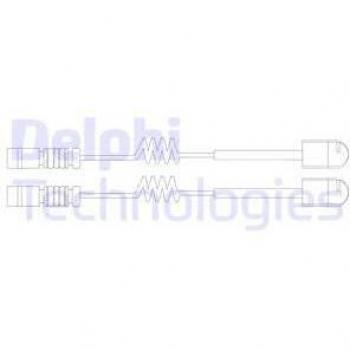 Indicador de desgaste de frenos DELPHI LZ0191