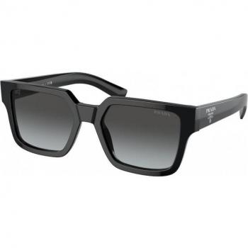 Prada PR 03ZS 1AB06T Men's Sunglasses Black Size 54