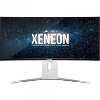 Corsair XENEON 34WQHD240-C 34 QD-OLED UltraWide QHD Monitor de Gaming, 3440 x 1440, 240Hz, 0.03ms GtG, HDR400