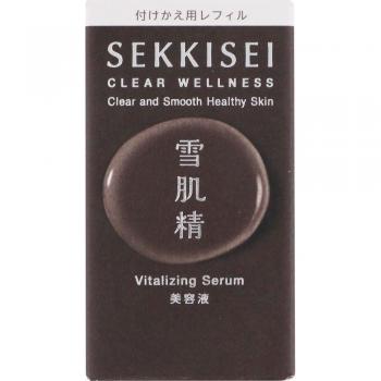 Kose Sekkisei Clear Wellness Vitalizing Serum Refill 50ml - Hydrating and Brightening Cosmetics