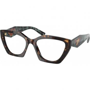 Prada PR 09YV 2AU1O1 Women's Eyeglasses Tortoiseshell Size 54 (Frame Only) - Blue Light Block Available