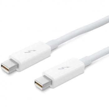 Cable Thunderbolt Apple de 0.5 metros en color Blanco