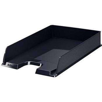 Leitz Bandeja portadocumentos Europost VIVIDA de Esselte, estándar, A4, Negro, 623605