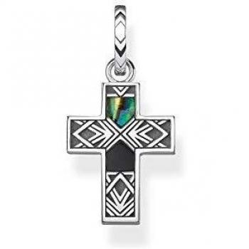 Thomas Sabo Colgante de Hombre con Plata de ley 925