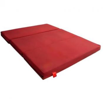 Colchón Plegable a Medida para Furgoneta Peugeot Partner - 5cm Grosor, HR 25kg/m3, Viscoelástica y Cremallera Desenfundable