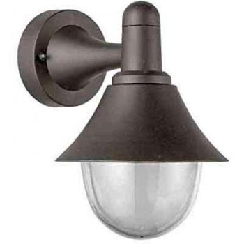 Aplique para jardin Mentol 1xe27 Gris Ip44 Fabrilamp