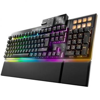 Teclado Gaming Be Quiet! Dark Mount Silent Tactile, USB, RGB, Interruptores Mecánicos Silenciosos, Diseño QWERTZ Alemán, Media Dock y Numpad Modular