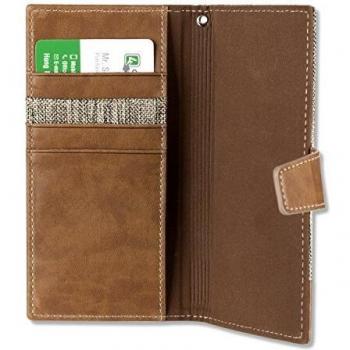 Funda Universal con Tapa 4smarts UltiMAG Milano Book 5.8 Beige