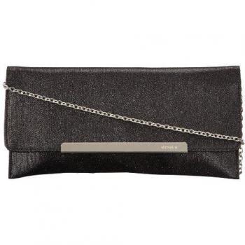 MENBUR Gove - Bolso de mano mujer, color negro, talla 30x15x4 cm