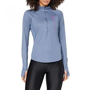 Under Armour Speed Stride Attitude Camisa de Manga Larga con Media Cremallera para Mujer