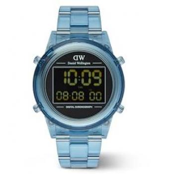 Reloj Digital Retro Unisex Daniel Wellington Azul 42mm