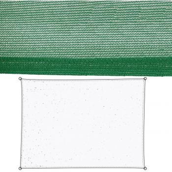 Velas de sombra Toldo Verde Polietileno 90 x 180 x 0,5 cm - Bixoto