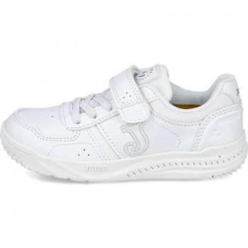 Zapatillas escolares Joma Harvard JR blancas con velcro para niño y niña, modelo 2202, disponibles en varios colores