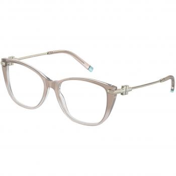 Tiffany & Co. TF 2216 Women's Eyeglasses, Model 8335, Brown Color, Size 54, Blue Light Block Available