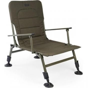 Cama Plegable Avid Carp Benchmark Leveltech con Nivelación Ajustable