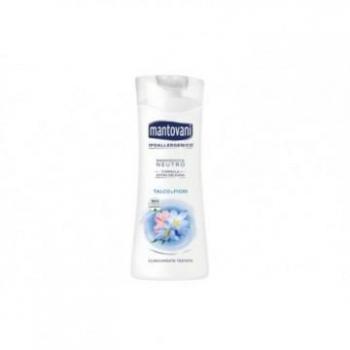 Gel de Baño Neutro Mantovani con Talco y Flores Blancas - 400ml