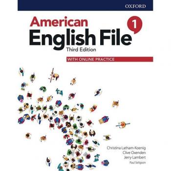 American English File 3rd Edition 1. Student's Book Pack