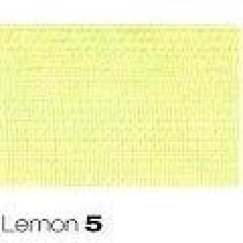 Cinta de tela supertransparente Berisfords de 25 mm x 25 m, color amarillo limón