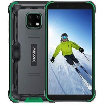 Blackview BV4900pro Móvil Libre Resistente,Pantalla 5.7,4GB RAM 64GB ROM 128GB Expandible,Movil Irrompible Carga Inversa 5580mAh Batería,Android 10 Movil Antigolpe,Impermeable Movil,NFC,GPS,Dual SIM