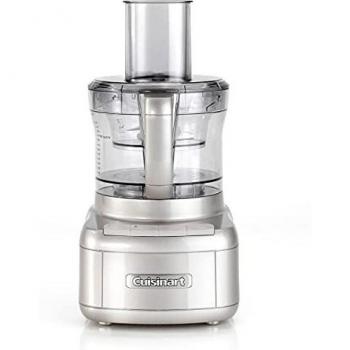 Cuisinart Procesador de alimentos profesional FP8SE, Corta, Mezcla, Ralla y Amasa, 2 boles independientes de 0,7L y 1,9L, Cuchillas de Acero inox, 2 Velocidades + Turbo, Libre de BPA, Robot de cocina