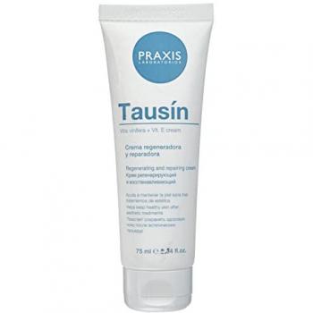 Crema Praxis Tausin Regeneradora y Reparadora para Aliviar Sensación Cutánea Adversa - Absorción Rápida, 75 ml