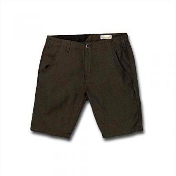 Volcom The Down Lo Shor 20 Pantalón Corto, Hombre, Military, 36