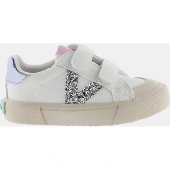Zapatillas de niños tipo casco bajas con cierre adherente