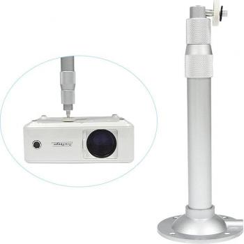 Soporte de Metal Ajustable a 90 Grados para Proyector Mini LCD DLP - Colgador de Luz Unicornio