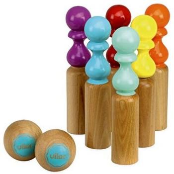 Vilac 6 Skittles lacados, Multicolor