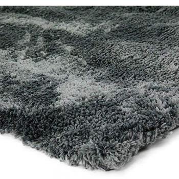 Alfombra Sauvage 160x230cm Gris oscuro, pelo extrasuave, dimensiones 160x230 cm
