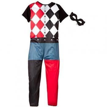 DC Comics - Disfraz de Harley Quinn para niña, infantil 8-10 años
