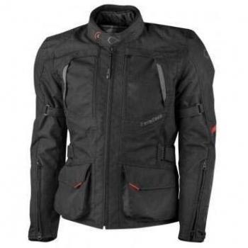 He4738 - Chaqueta Cazadora Moto Trans-Tech Color Negro Talla XL
