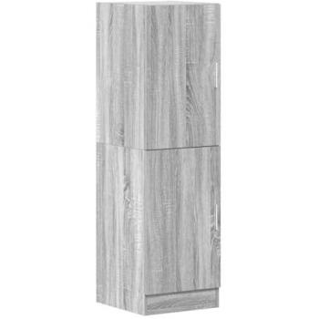 Mueble de cocina madera ingeniería gris Sonoma 38x41,5x131,5 cm