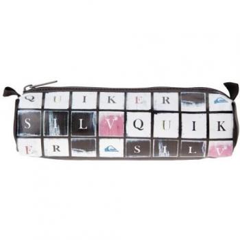 Quiksilver Block Dark Grey - Bolsa de deporte infantil, color gris, talla UNISIZE