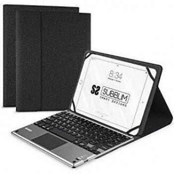 Subblim Funda con Teclado para Tablet, Negro, 10.1 Inch