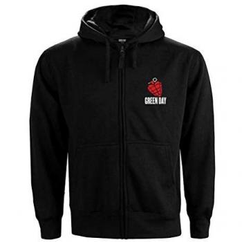 Green Day American Idiot Men's Zipped Hoodie - Black - M