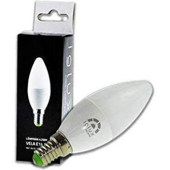 BOMBILLA VELA IGLUX XV-12V-0414-C 12V 4W E14 3000ºK ÁNGULO 120 320 LUMENES IP 20