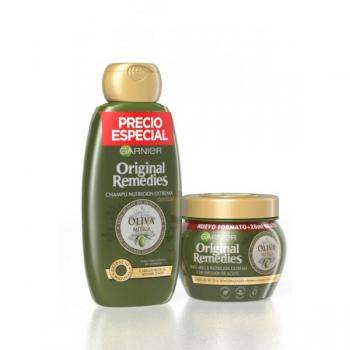 Champú + Mascarilla Oliva Mítica - Original Remedies - Garnier