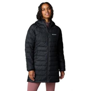 Columbia Powder Lite II Mid Women's Hooded Jacket Black L