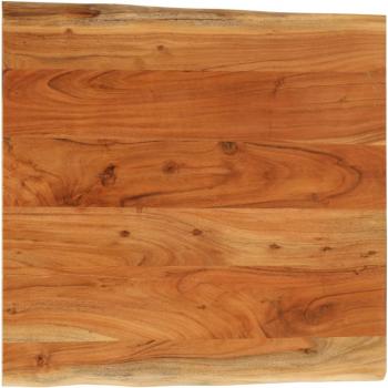 Acacia Live Edge Square Table Top 60x60x3.8 cm