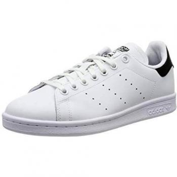 adidas Stan Smith, Unisex Kid's Sneaker, Footwear White/Core Black/Footwear White, 5.5 UK