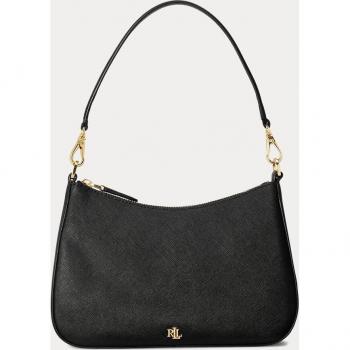 Lauren Ralph Lauren DANNI 26 Women's Shoulder Bag in Black, Handbag, Black female, Size: ONE SIZE