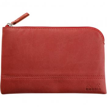 Rhodia 116528C - Bolsa con cremallera - Rhodiarama - Accesorios - Pequeña (S) Nacrado