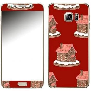 Motivos Disagu Design Skin para Samsung Galaxy S6 edge +: Lebkuchenhaus - Rot